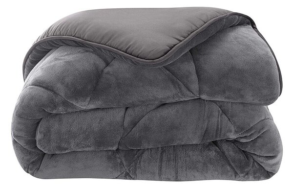Syntetická oboustranná přikrývka 350 g/m2 šedá 220x240 cm