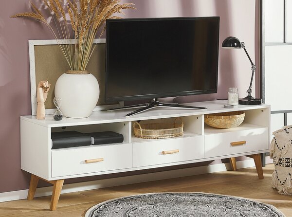 TV stolek LIBERTY Bílá