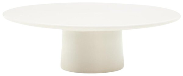 Bílý zahradní stolek Kave Home Albanella 110 cm