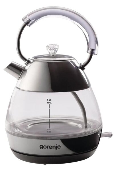 GORENJE K17GPD - Rychlovarná konvice 1,7 l 2200W/230V čirá/nerez