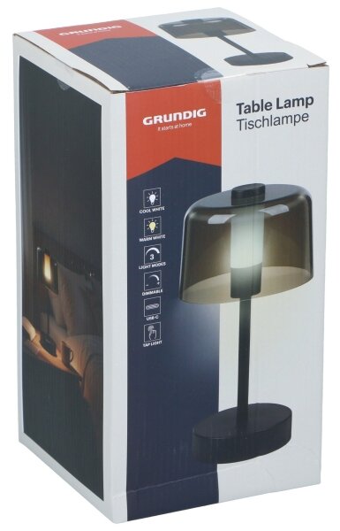 Grundig - LED Stmívatelná dotyková stolní lampa LED/5V 800 mAh