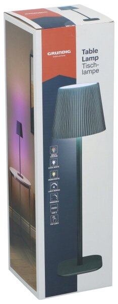 Grundig - LED RGB Stmívatelná dotyková stolní lampa LED/5V 1200 mAh