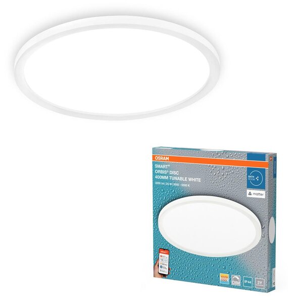 Osram - LED Stmívatelné kou. strop. svítidlo SMART+ DISC LED/24W/230V IP44 Wi-Fi
