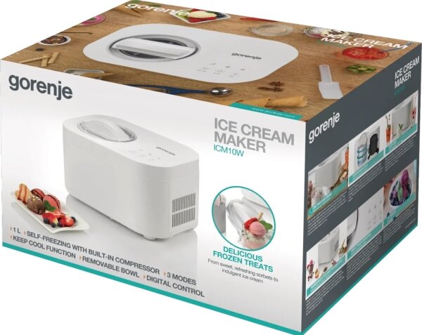 GORENJE ICM10W - Zmrzlinovač 100W/230V bílá