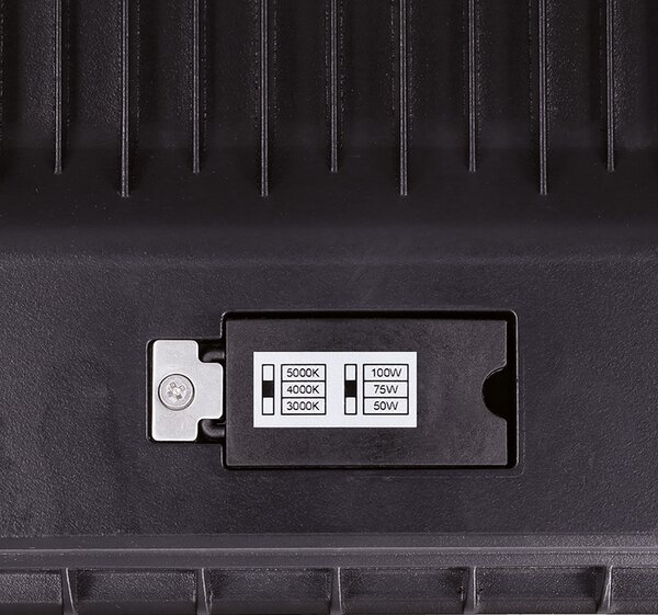 SOLIGHT LED reflektor TOP 100W, max. 14000lm, 3CCT, volitený výkon 100/75/50%, IP65