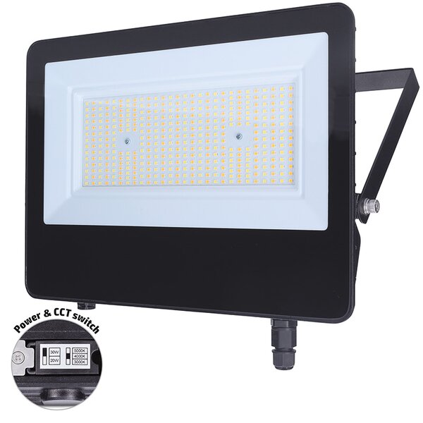 SOLIGHT LED reflektor TOP 150W, max. 21000lm, 3CCT, volitený výkon 100/75/47%, IP65