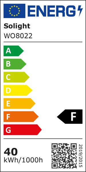 SOLIGHT LED osvětlení s dálkovým ovladačem Estela White UGR 40W, 4300lm, 40cm, URG