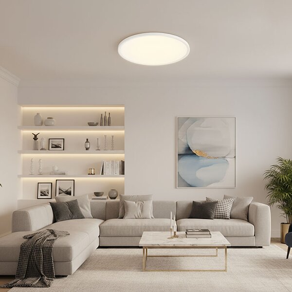 SOLIGHT LED osvětlení s dálkovým ovladačem Estela White 50W, 5400lm, 60cm, URG