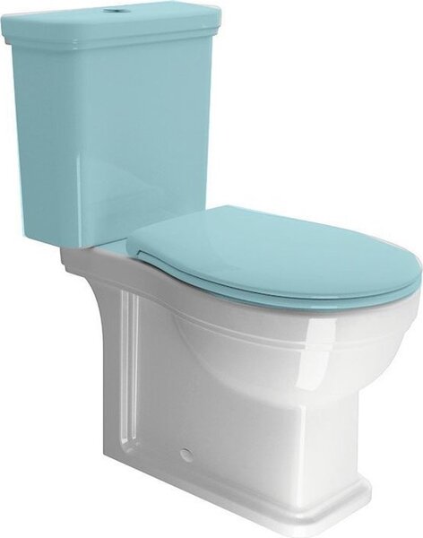 GSI CLASSIC CLASSIC retro WC mísa kombi spodní/zadní odpad, bílá ExtraGlaze 871711