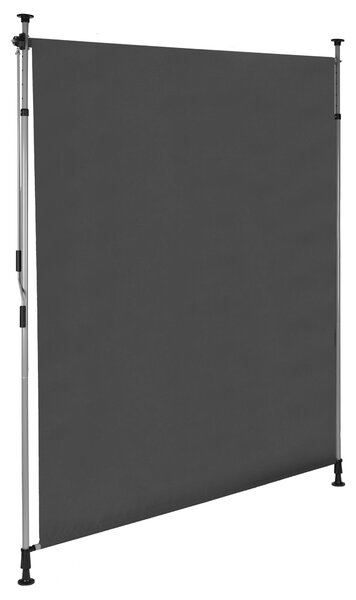 MultiGarden Výškově nastavitelná upínací markýza PULSE 180x220 cm antracitová