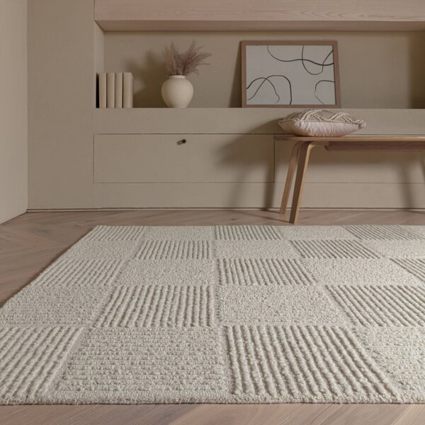 Tribeca Design Kusový koberec Bardon Grid Rozměry: 120x170 cm