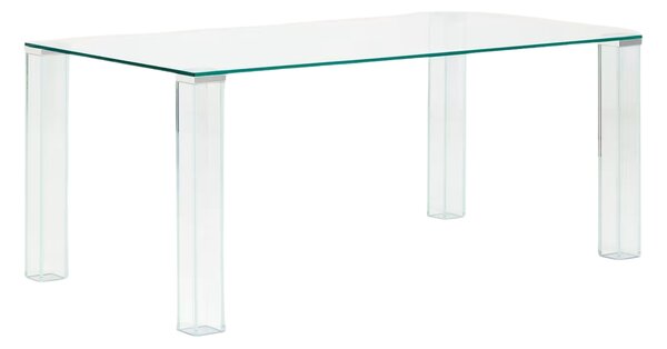 Kave Home Skleněný jídelní stůl Adularia 160 x 90 cm