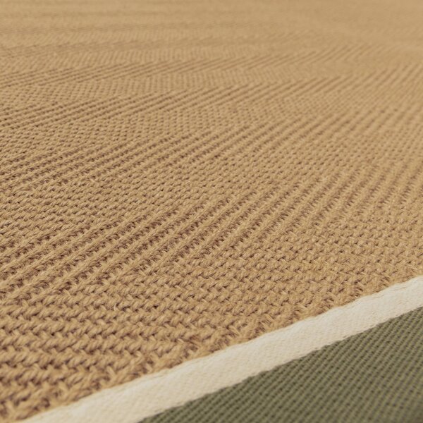 Tribeca Design Kusový koberec Woodkid Herringbone Khaki Rozměry: 240x340 cm