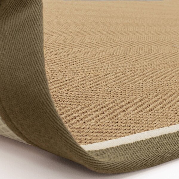 Tribeca Design Kusový koberec Woodkid Herringbone Khaki Rozměry: 240x340 cm