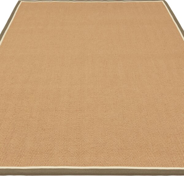 Tribeca Design Kusový koberec Woodkid Herringbone Khaki Rozměry: 240x340 cm