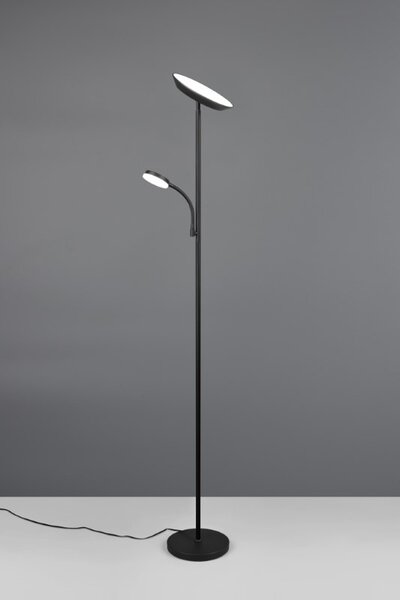 TRIO Reality R47842132 SPECTER stojací lampa v1780mm SMD LED 17W/1900lm 2700+4000+6500K černá matná
