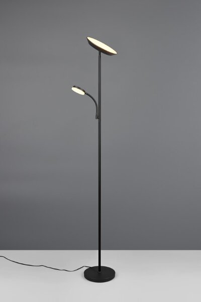 TRIO Reality R47842132 SPECTER stojací lampa v1780mm SMD LED 17W/1900lm 2700+4000+6500K černá matná