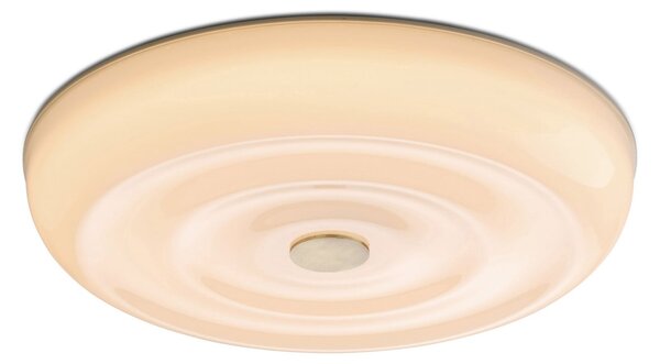 Stropní Lampa Halo Design, WAVE, stmívatelné, Bílá, Obývací pokoj, Sklo, Design