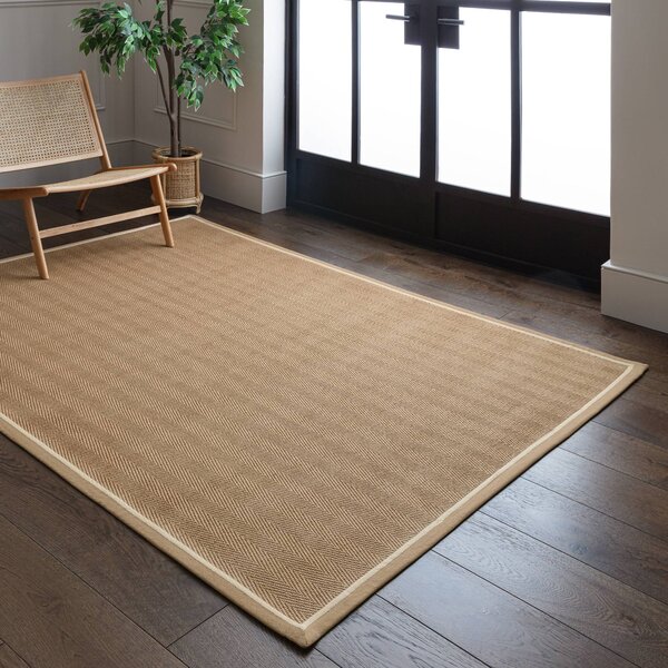 Tribeca Design Kusový koberec Woodkid Herringbone Cream Rozměry: 200x290 cm