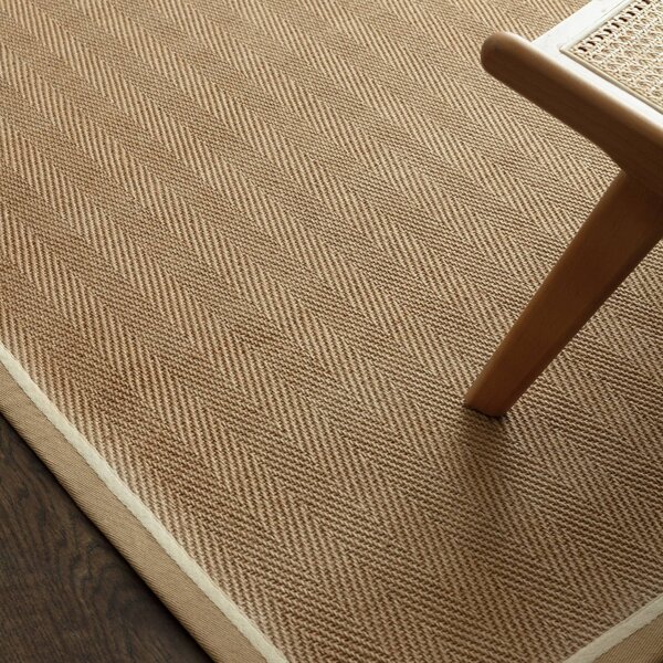 Tribeca Design Kusový koberec Woodkid Herringbone Cream Rozměry: 200x290 cm