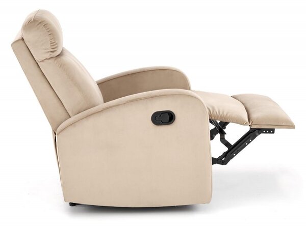 Halmar Relaxační křeslo WONDER béžové s funkcí houpání
