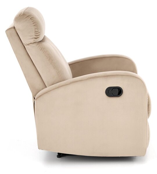 Halmar Relaxační křeslo WONDER béžové s funkcí houpání