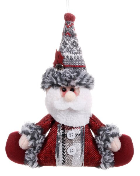 Santa Claus ve svetru 19 cm