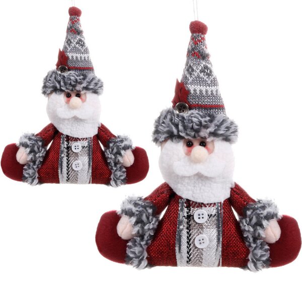 Santa Claus ve svetru 19 cm