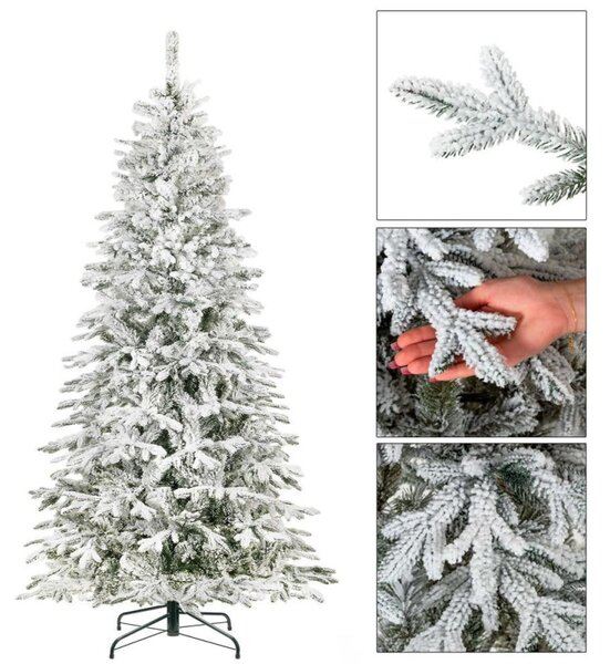 Vánoční stromek Smrk DeLuxe zasněžený 250 cm
