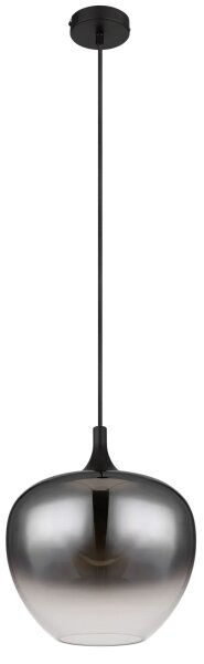 Globo 15548H1 - Lustr na lanku MAXY 1xE27/60W/230V černá