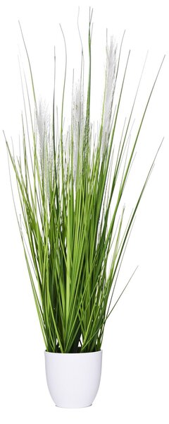 Umělá tráva PAMPAS, plast, výška 80 cm, zelená