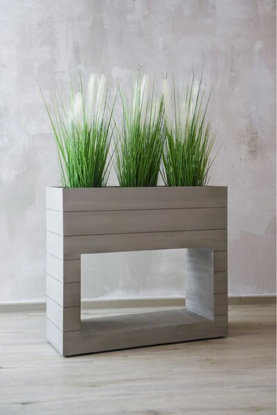 Umělá tráva PAMPAS, plast, výška 80 cm, zelená