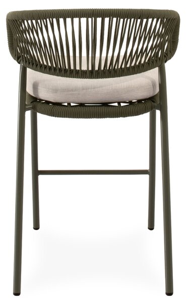 Somcasa Zelená kovová barová židle Randall 68 cm