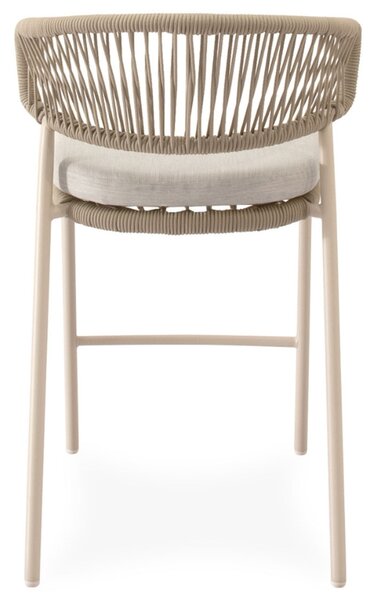 Somcasa Béžová kovová barová židle Randall 68 cm