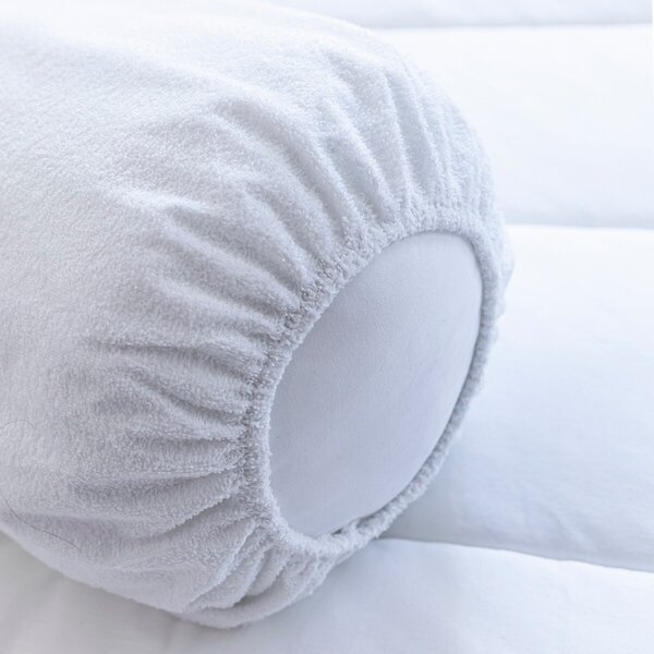 Sada 2 moltonových absorpčních povlaků na váleček bílá 140 cm