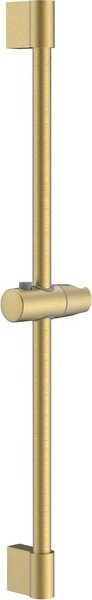 SAPHO Sprchová tyč, posuvný držák, kulatá, 708mm, ABS/zlato mat 1202-02GB