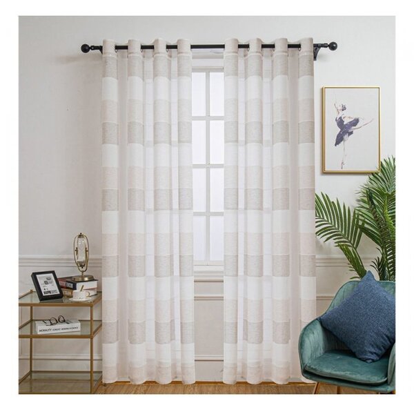 MK Lůžkoviny Závěsy Rafael 145 × 300 cm – krémová (2 ks)