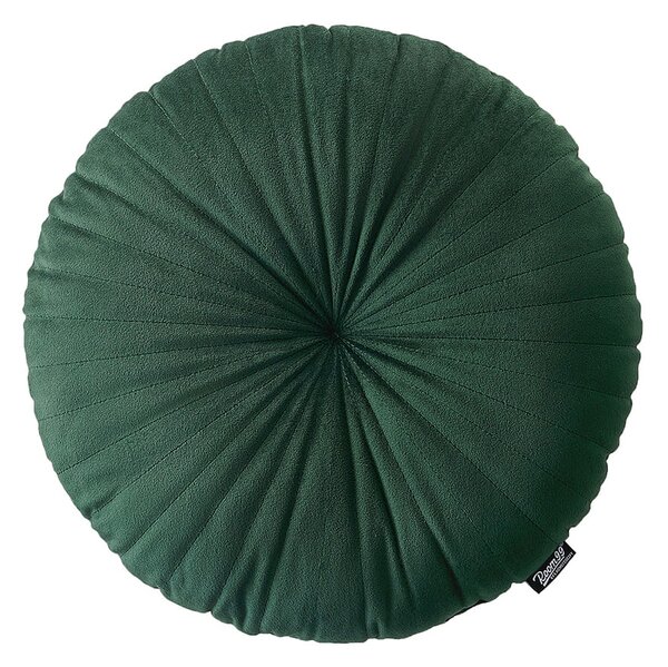 Room99 Dekorační polštář Kulatý MILOU 45 cm Barva: Zelená