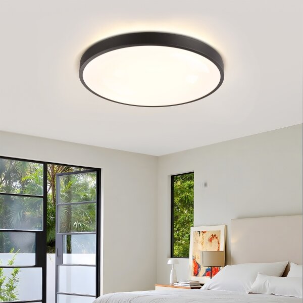 Brilagi - LED Stmívat. svítidlo GLASS POOL DOUBLE LED/60W/230V 50 cm černá + DO
