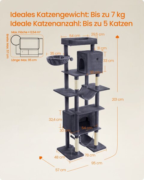 Škrábadlo pro kočky PCT195G02