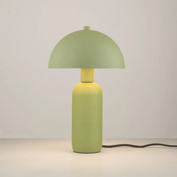 -25 % Dny Marianne - Nova Luce Zelená kovová stolní lampa Vannie