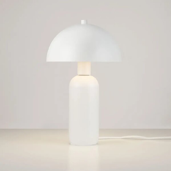 -25 % Dny Marianne - Nova Luce Bílá kovová stolní lampa Vannie