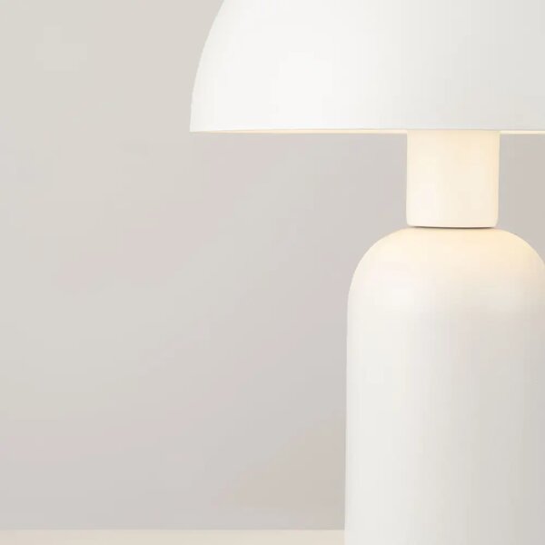 -25 % Dny Marianne - Nova Luce Bílá kovová stolní lampa Vannie