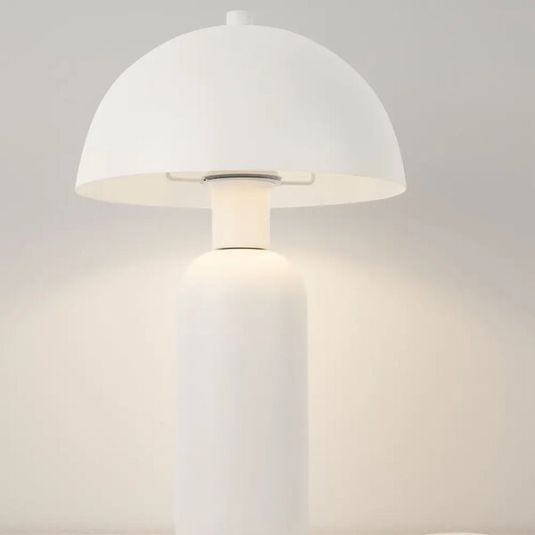 -25 % Dny Marianne - Nova Luce Bílá kovová stolní lampa Vannie