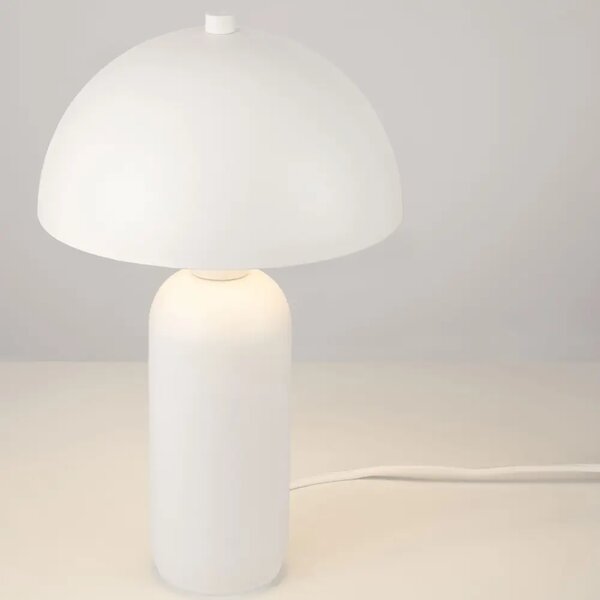 -25 % Dny Marianne - Nova Luce Bílá kovová stolní lampa Vannie