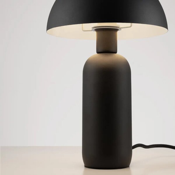-25 % Dny Marianne - Nova Luce Černá kovová stolní lampa Vannie