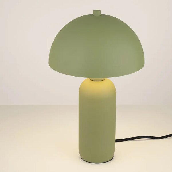 -25 % Dny Marianne - Nova Luce Zelená kovová stolní lampa Vannie