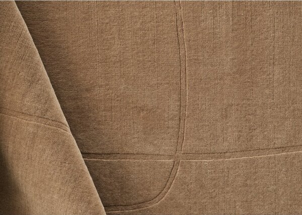 Linie Design Vlněný koberec Cursive Expanse Amber, jantarový Rozměr: 140x200 cm
