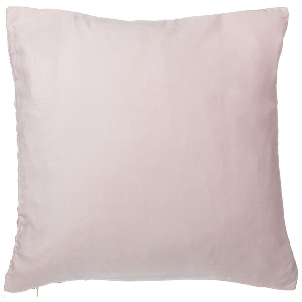 Sada 2 dekorativních polštářů TITHONIA 45 x 45 cm Růžová Cik-cak vzor