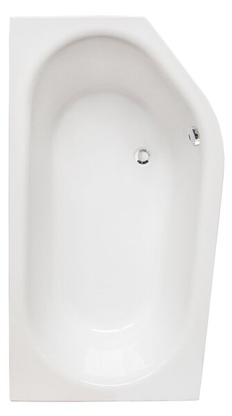 Roth Asymetrická akrylátová vana ACTIVA NEO Varianta: rozměry: 150x90 cm, orientace: Pravá - (ACTIVA NEO 150 P - 9850000)